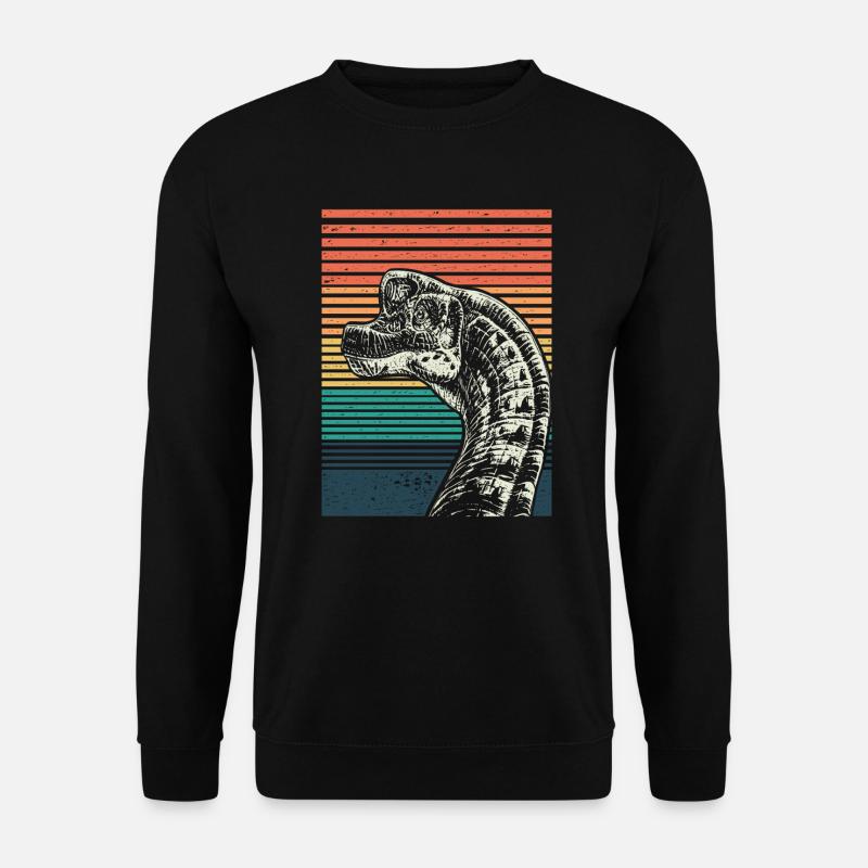 Brachiosaurus - Unisex Pullover - Schwarz