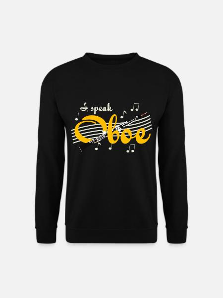 Speak oboe - Unisex Sweatshirt - black