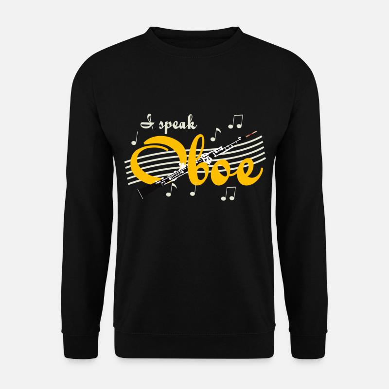 Speak oboe - Unisex Sweatshirt - black
