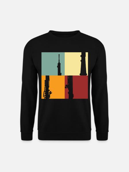 Oboe - Unisex Pullover - Schwarz