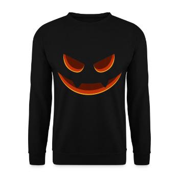 Halloween - Sweat-shirt Unisexe - noir - Devant - Alina (178cm) & Michal (187cm)