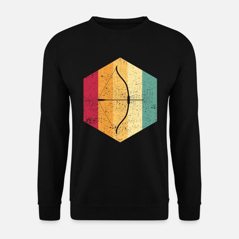 BOGENSCHIESSEN - Unisex Pullover - Schwarz