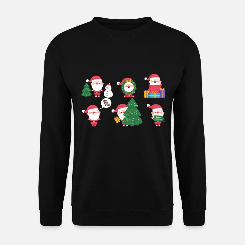 Weihnachten - Unisex Pullover - Schwarz