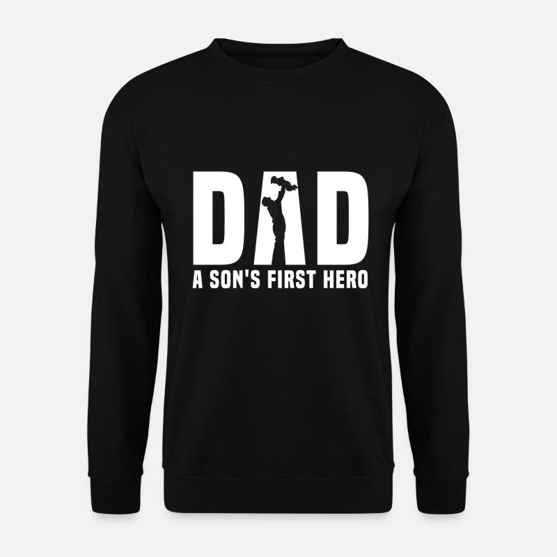 Father and Son - Unisex Sweatshirt - black