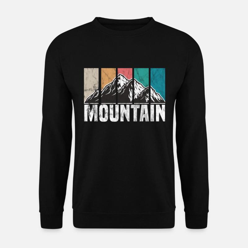 mountain - Unisex Sweatshirt - black