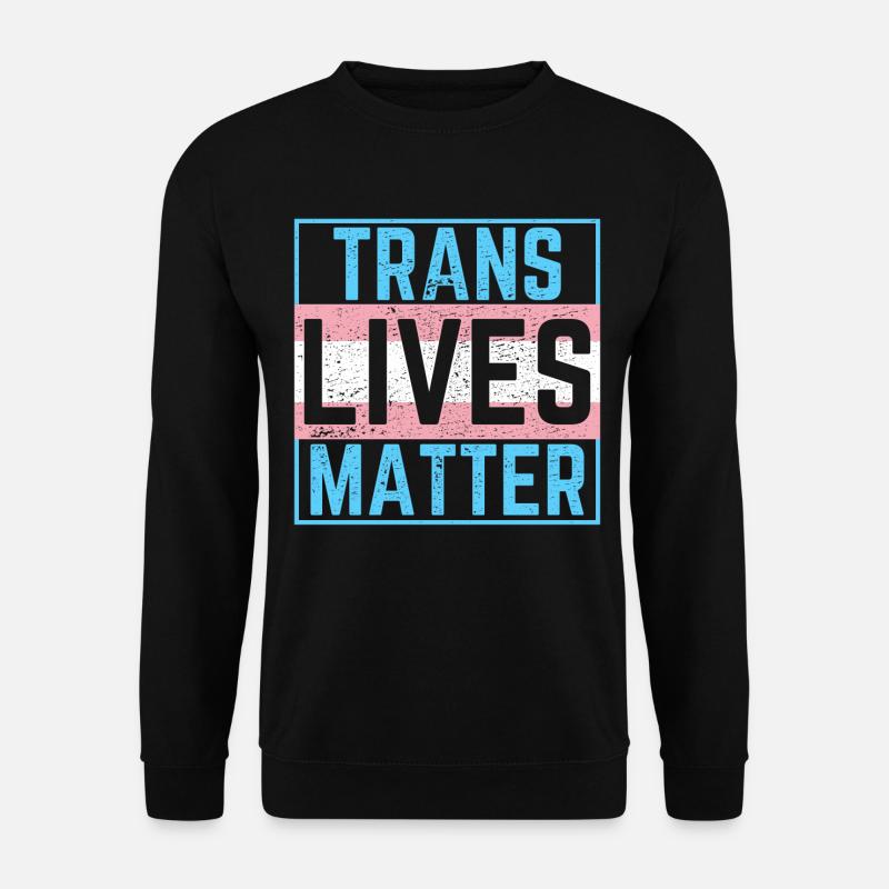 Transgender Leben - Unisex Pullover - Schwarz