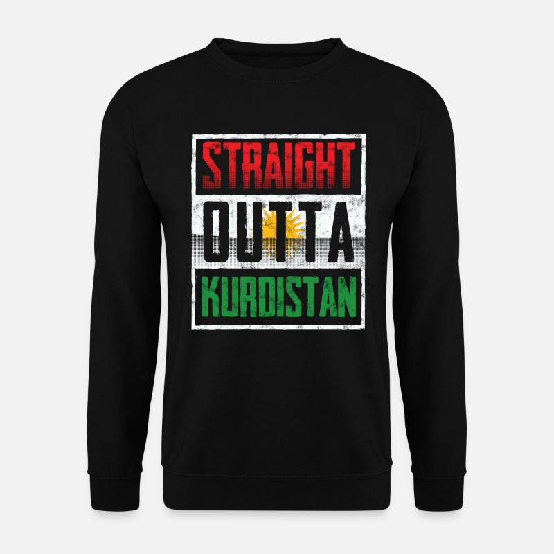 Direkt Aus Kurdistan - Unisex Pullover - Schwarz