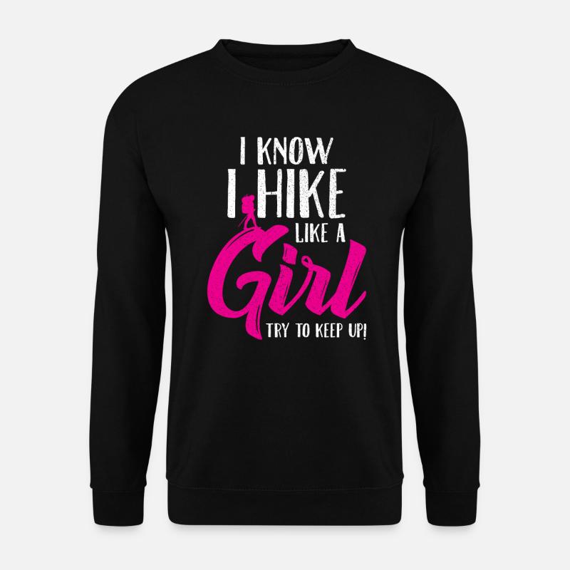 hike - Unisex Sweatshirt - black