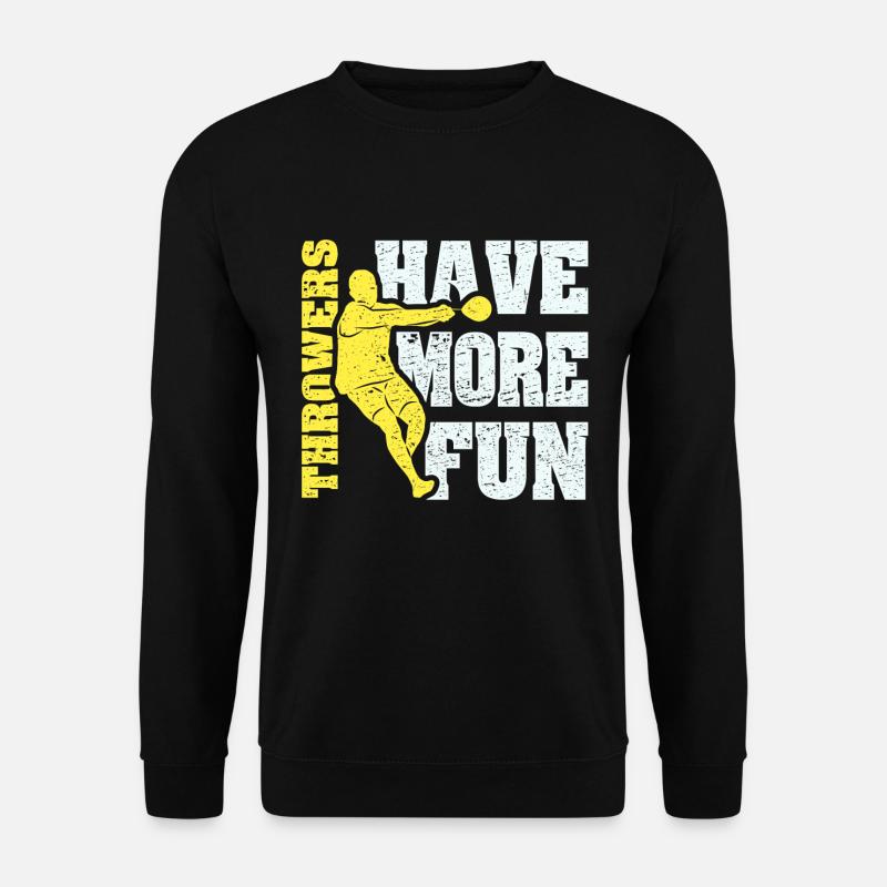 Hammerwerfer - Unisex Pullover - Schwarz