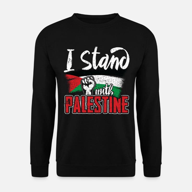 Je suis avec la Palestine - Sweat-shirt Unisexe - noir