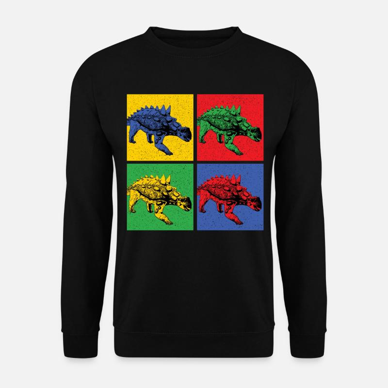 ANKYLOSAURUS - Unisex Pullover - Schwarz