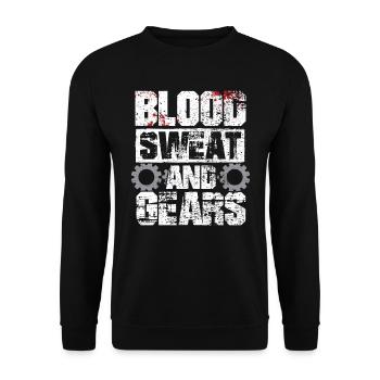 VTT T-shirt - Sweat-shirt Unisexe - noir - Devant - Alina (178cm) & Michal (187cm)