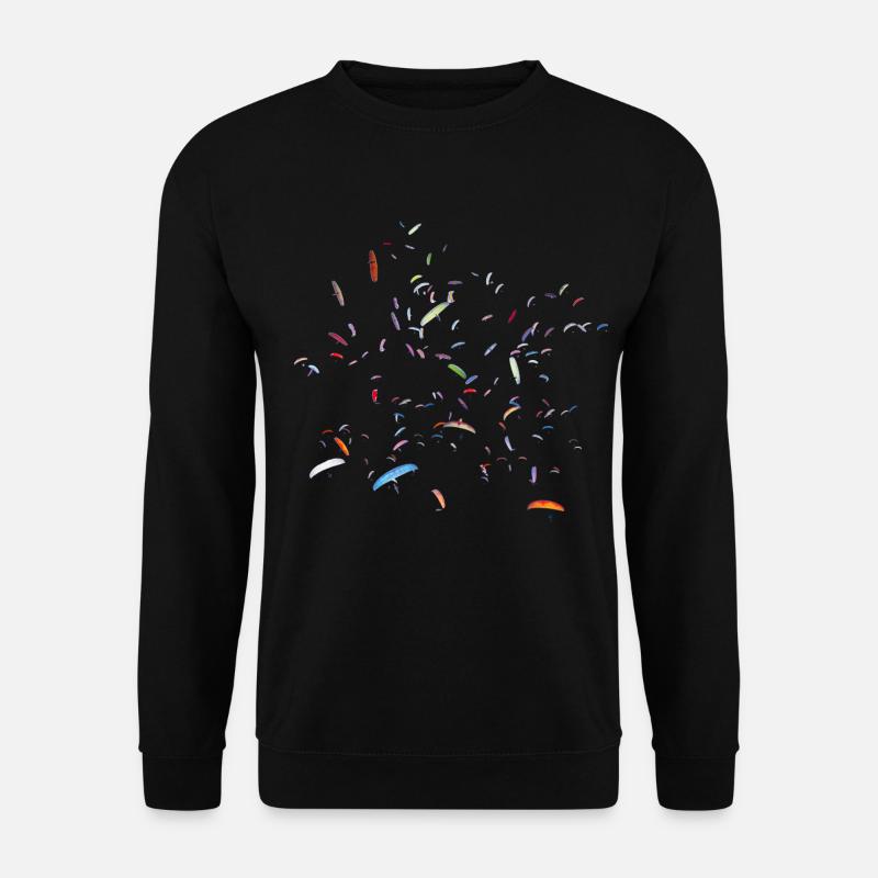 Paragliding Competition Gleitschirm Wettbewerb CP - Unisex Pullover - Schwarz
