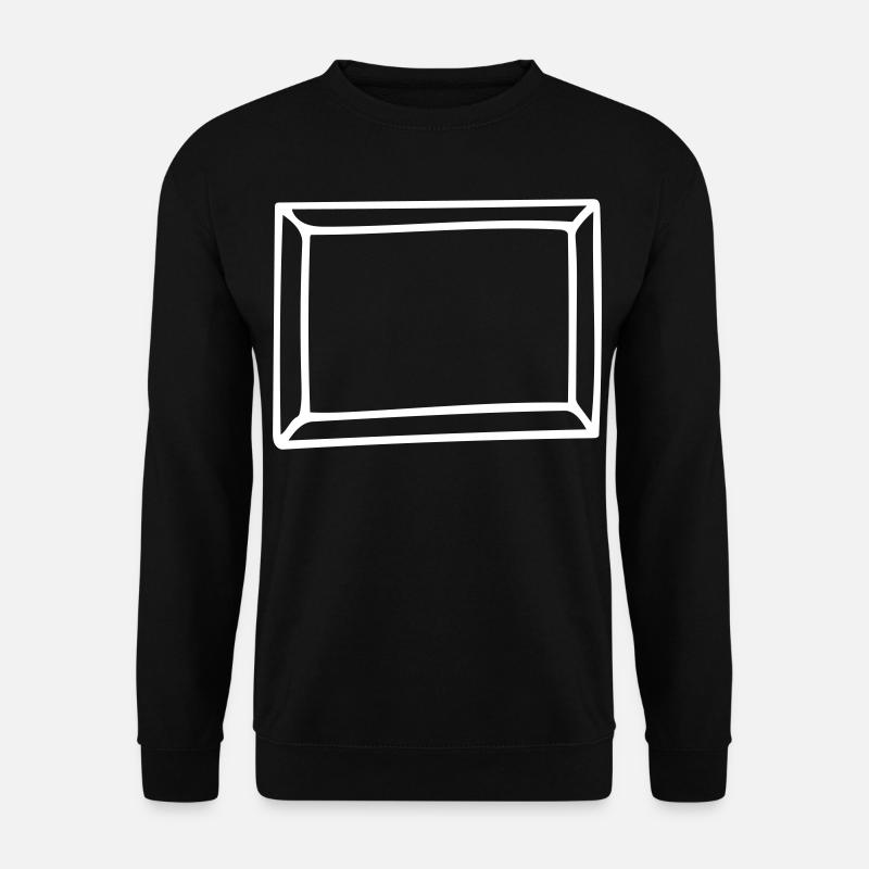 Rahmen - Unisex Pullover - Schwarz