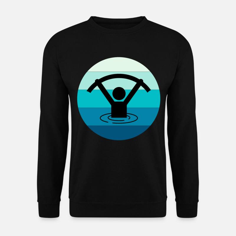Wasser Aqua Aerobic Aquatic Fitness Schwimmbad - Unisex Pullover - Schwarz
