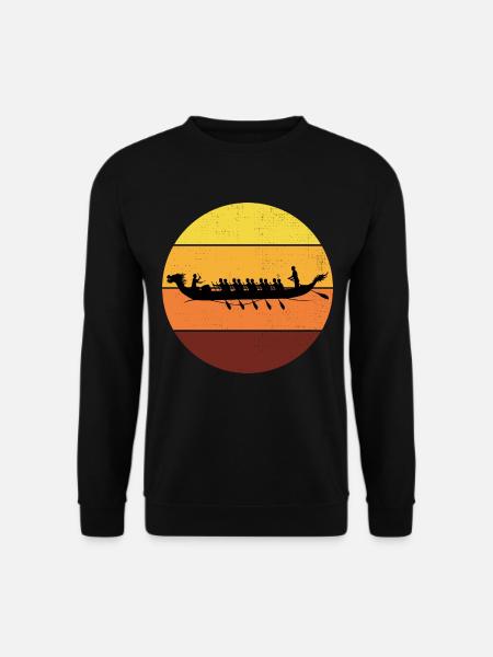 Drachenboot Racing Crew Paddlers Wassersport - Unisex Pullover - Schwarz