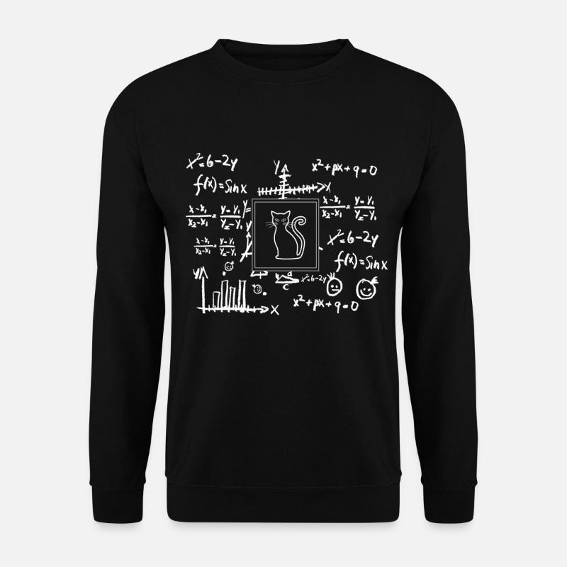 Schrodingers Katze box Lustige Wissenschaft Nerd - Unisex Pullover - Schwarz