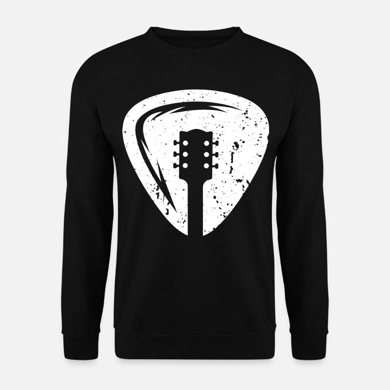 Guitar Music Instrument Plectrum - Unisex Sweatshirt - black