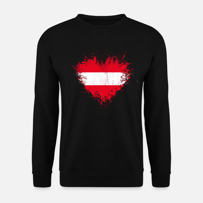 Österreich - Unisex Pullover - Schwarz