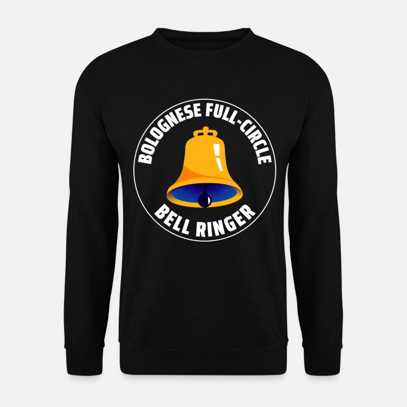 Bolognese Full-Circle Bell Ringer Ringing Hobby - Unisex Sweatshirt - black