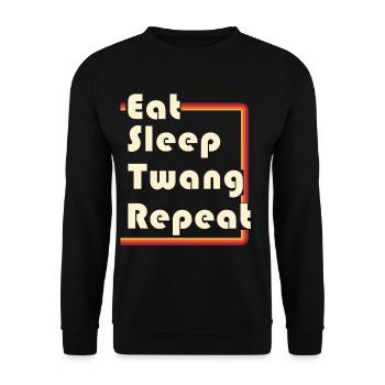 Banjo - Unisex Pullover - Schwarz - Vorne - Alina (178cm) & Michal (187cm)