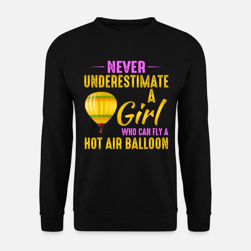 Montgolfière Montgolfière Montgolfière - Sweat-shirt Unisexe - noir