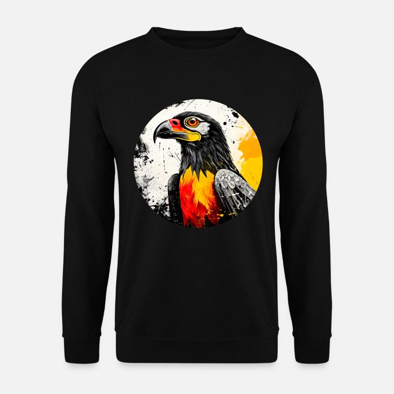 deutscher Adler - Unisex Pullover - Schwarz