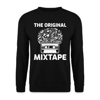 Mixtape Magic des années 80 : Explosion musicale avec cassette - Sweat-shirt Unisexe - noir - Devant - Alina (178cm) & Michal (187cm)