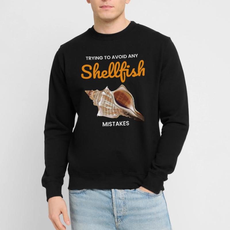 Conch Seashells Collector Beachcomber Shellfish Unisex Sweatshirt