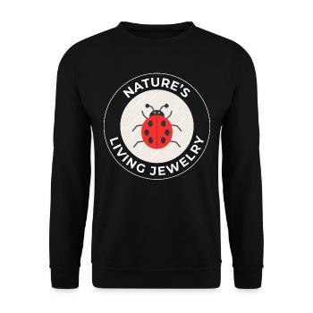 Ladybugs Insect Collector Entomology Entomologist - Unisex Sweatshirt - black - Front - Alina (178cm) & Michal (187cm)