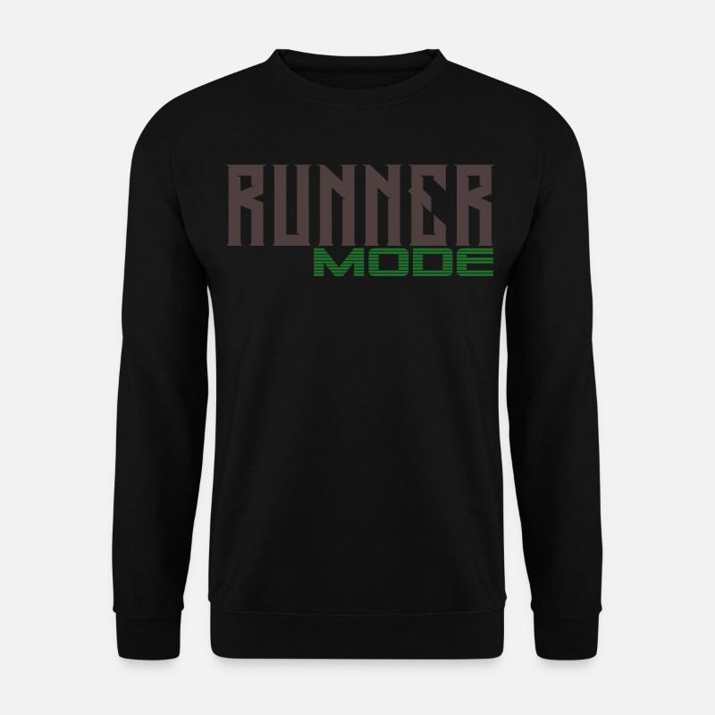 Runner - Unisex Sweatshirt - black