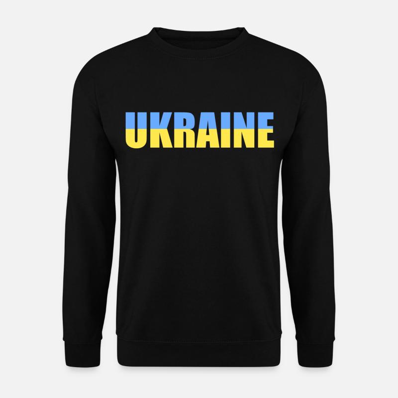 ukraine - Unisex Pullover - Schwarz