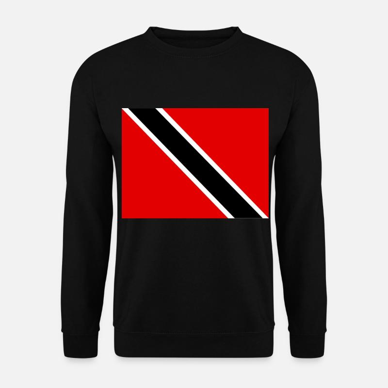 Flagge von Trinidad Tobago (tt) - Unisex Pullover - Schwarz