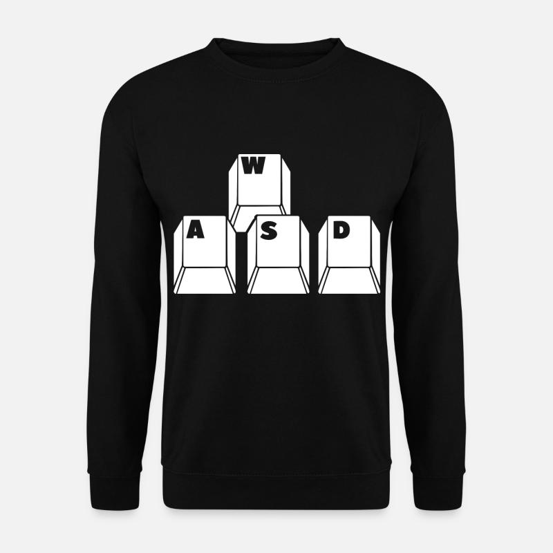 Play the keyboard - Unisex Sweatshirt - black