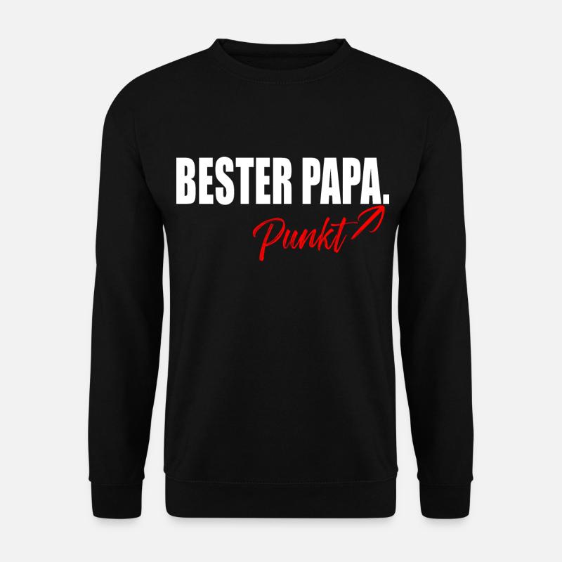 Bester Papa - Unisex Pullover - Schwarz