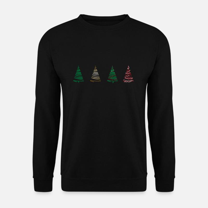 arbre de noël arbre de noël cadeau noël - Sweat-shirt Unisexe - noir