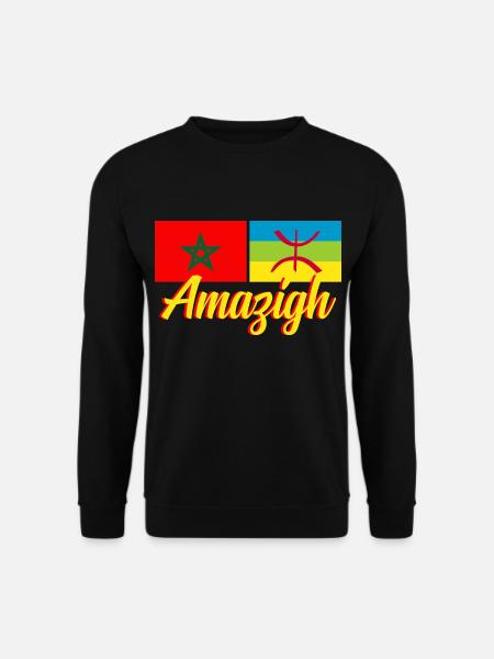 Marokko Amazigh - Unisex Pullover - Schwarz