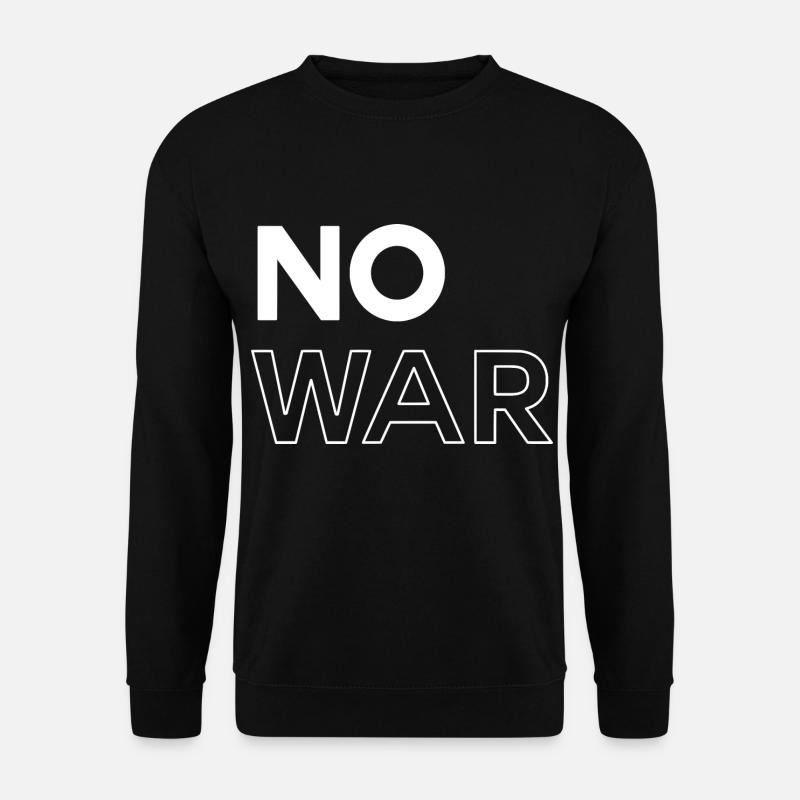 No War - Unisex Pullover - Schwarz