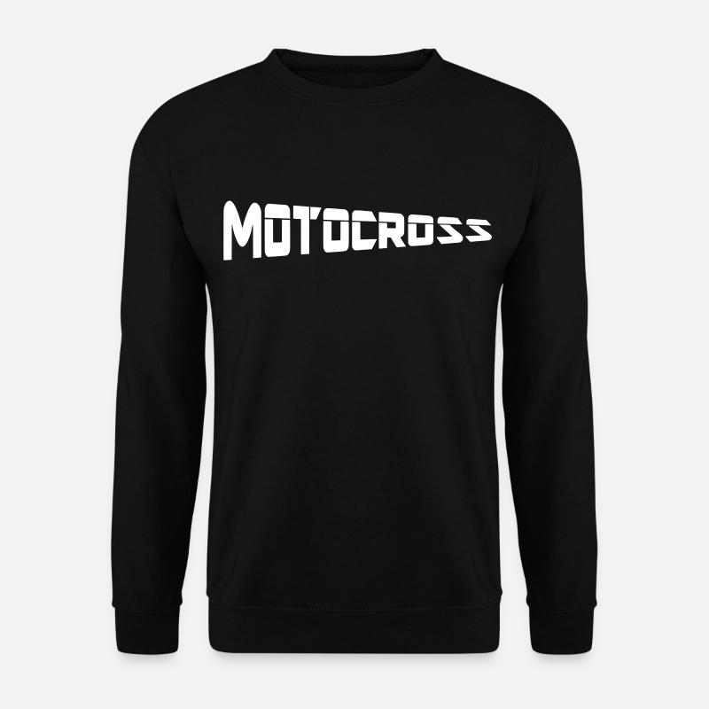 motocross - Unisex Pullover - Schwarz