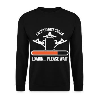 Meditation, Zen Yoga und Pilates - Unisex Pullover - Schwarz - Vorne - Alina (178cm) & Michal (187cm)