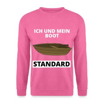 Standard Boot Geschenk - Unisex Pullover - Pink - Vorne