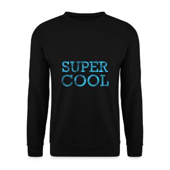 cool humor - Unisex Sweatshirt - black - Front - Alina (178cm) & Michal (187cm)