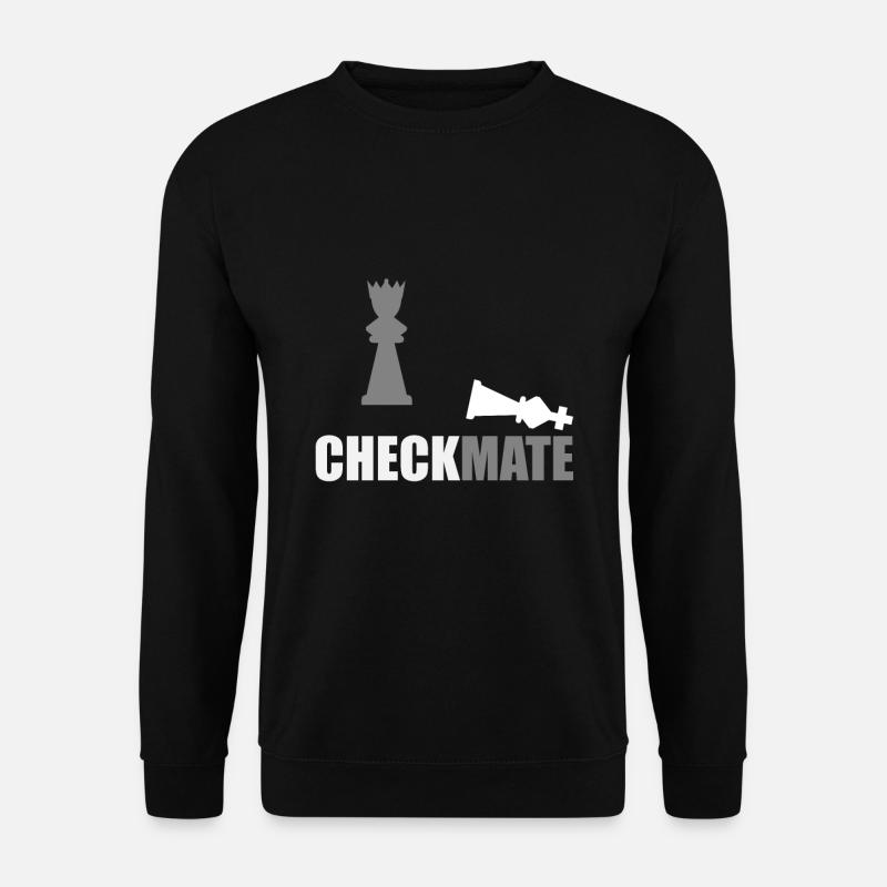checkmate - Unisex Sweatshirt - black