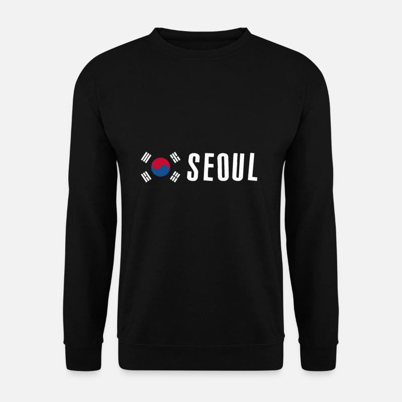 Seoul - Unisex Pullover - Schwarz
