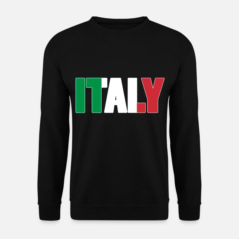 Italien - Unisex Pullover - Schwarz