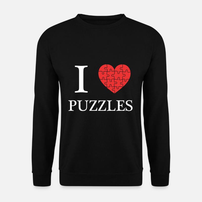 puzzle - Unisex Sweatshirt - black