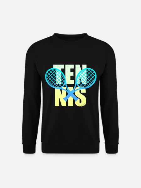 tennis - Sweat-shirt Unisexe - noir
