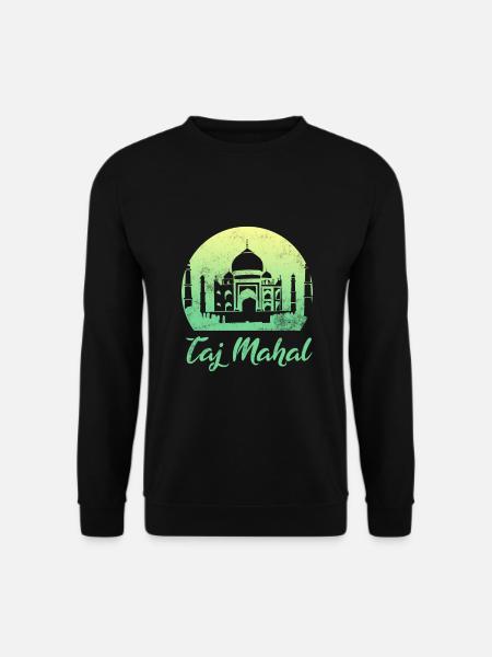 Taj Mahal - تاج محل - Unisex Sweatshirt - black