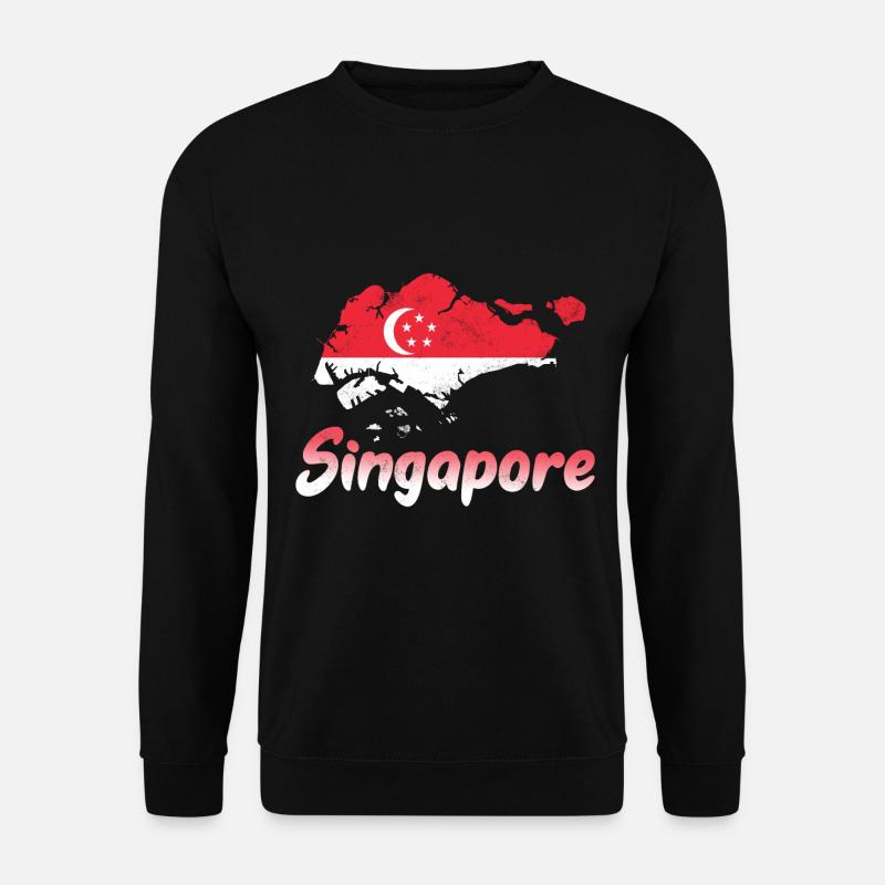 Singapore - Unisex Sweatshirt - black