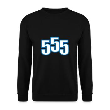 Thailand Haha 555 5555+ Thailändisch Lachen Lustig - Unisex Pullover - Schwarz - Vorne - Alina (178cm) & Michal (187cm)